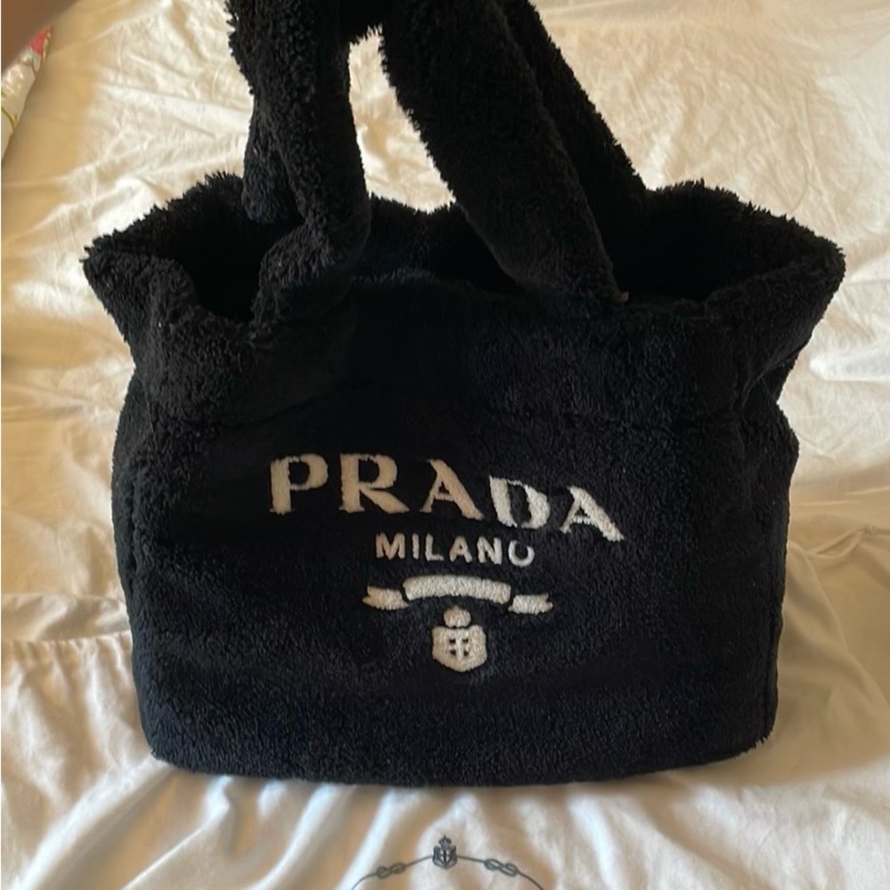 Prada Terry Cloth Tote